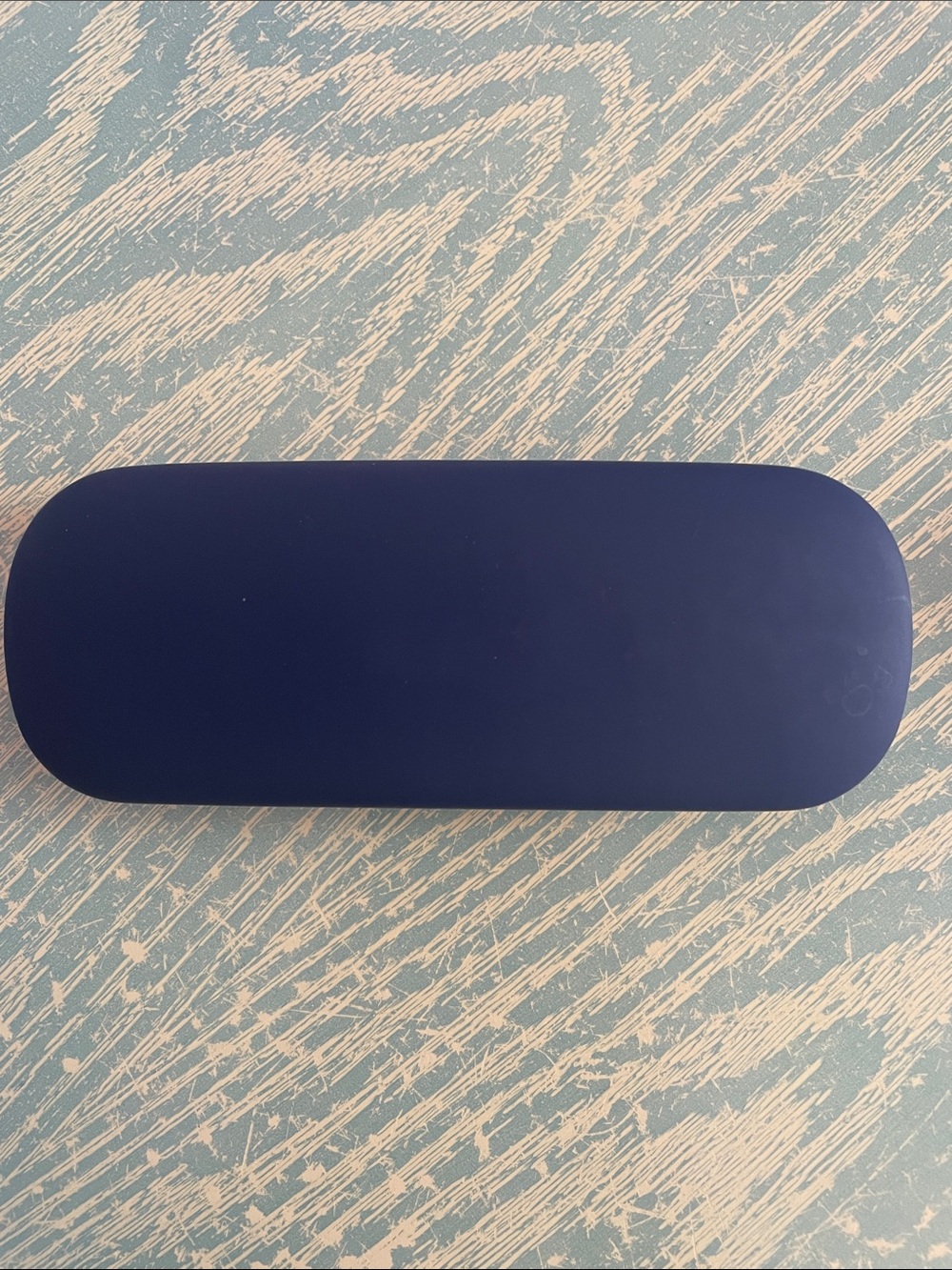 Unbranded Clamshell Eyeglasses Hardcase/Dark Blue